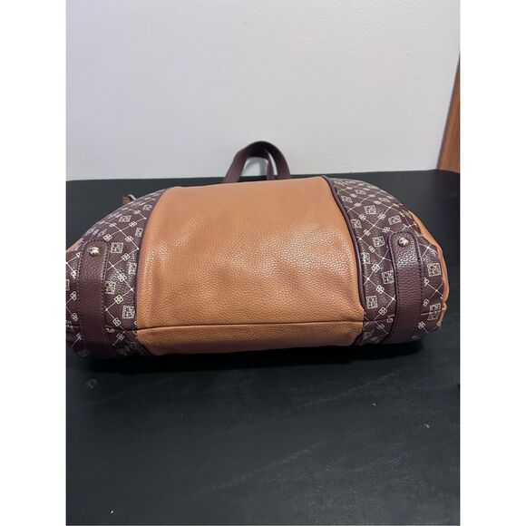 Danbury Mint Jose Hess Large Tote Handbag Purse I Love You - Picture 9 of 16